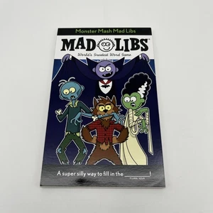 Monster Mash Mad Libs: World's Greatest Word Game New -Halloween bats monsters - Bild 1 von 8