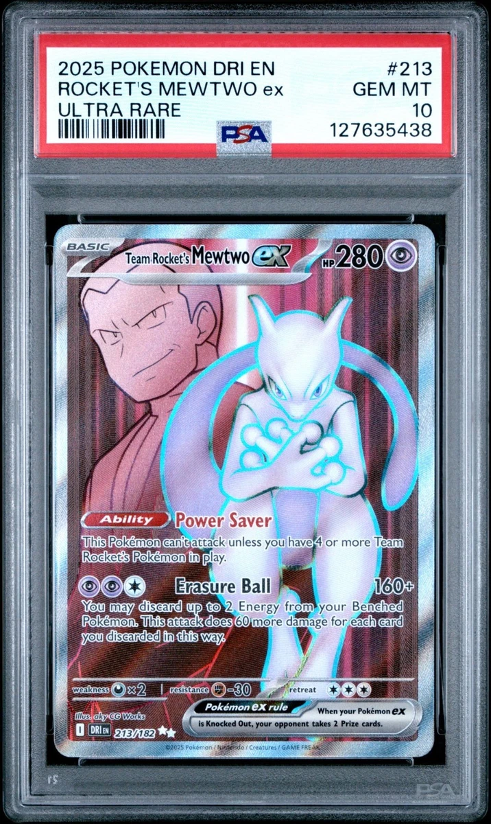 Mewtwo Pokémon TCG Professional Sports Authenticator (PSA) Grade