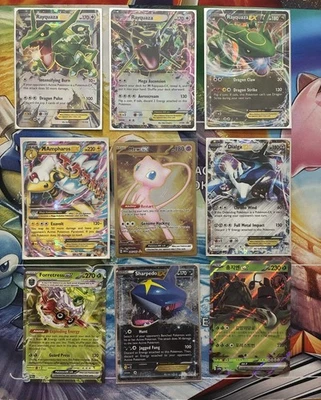 Pokemon Card Lot Full Art Alt Art Fire Mew Ampharos Rayquaza Dialga NM/LP - Image 1 of 2