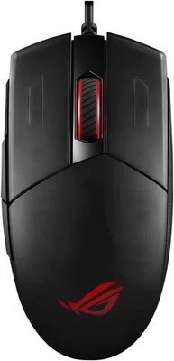 ASUS ROG Strix Impact II Gaming Maus RGB USB optisch 6200 DPI beidhändig PC - Bild 1 von 4