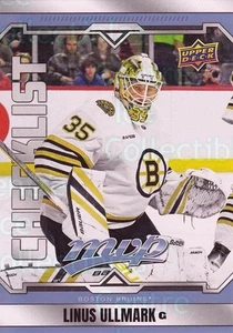 2024-25 Upper Deck MVP #100 Linus Ullmark, Checklist - Picture 1 of 1