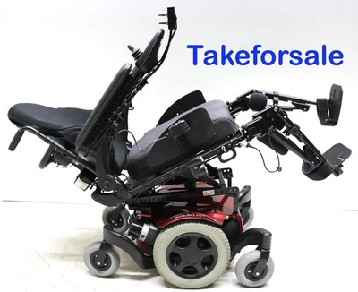 Elektrorollstuhl Sunrise Salsa M2 Sitzkantelung Beinstützen Sitzlüftung TFS441 - Bild 1 von 4