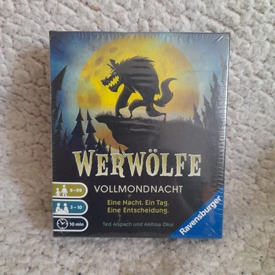 SEALED German Ravensburger Card Game WERWOLFE Full Moon Night Fantasy Werewolf - Image 1 of 4
