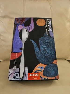 Vintage Alessi Mami Stefano Giovannoni Designed 24 Piece Flatware Set New in Box - Image 1 of 2