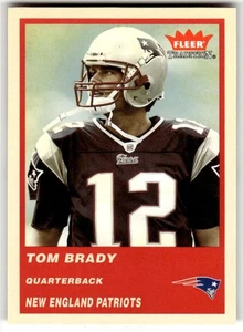 2004 Fleer Tradition #51 Tom Brady New England Patriots - Foto 1 di 2