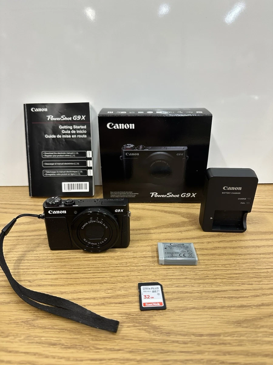 Canon PowerShot Canon Powershot G9 X 1-4.9x Digital Zoom Digital