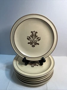 6 Pfaltzgraff Dorf Muster 8 1/2" Teller Dessert Brot Vorspeise Salat 1649 - Bild 1 von 5