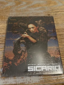 Sicario Steelbook Blu-Ray Emily Blunt, Benicio Del Toro, Josh Brolin, Victor Gab - Picture 1 of 2