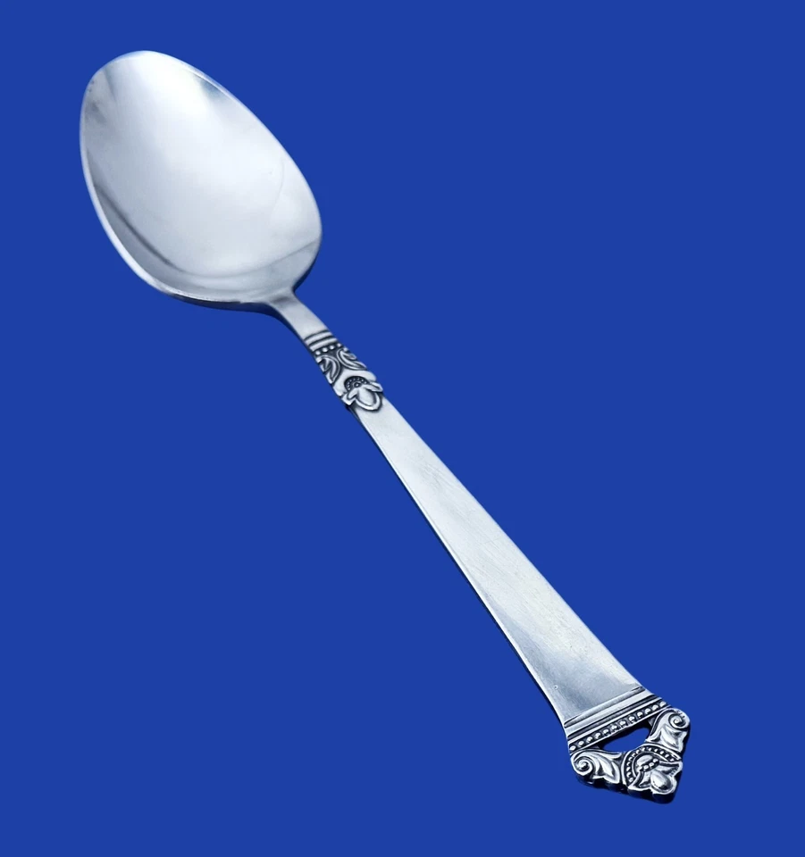 Cubiertos de acero inoxidable Oxford Hall PORTICO Japón -- Coloque cuchara sopera ovalada 7 1/4" Foto 1 de 1