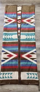 Biederlack Wendedecke Decke Halstuch Azteken SW USA Made - Bild 1 von 4