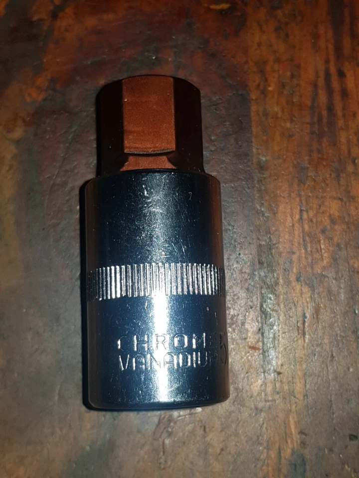 CRV-MO socket Allen Hex Bit key 14mm 15mm 17mm 19mm 9/16 5/8 11/16 3/4" (1/2" dr - image 1 of 1