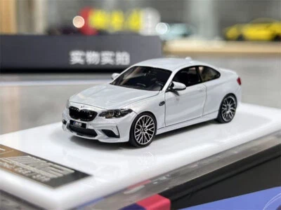 BZMW 1:64 Silver M2 Competition Coupe Sports Model Diecast Resin Car - Image 1 of 4