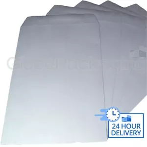 2000xBUSTE AUTOSIGILLANTI BIANCHE SEMPLICI 90gsm - Foto 1 di 5