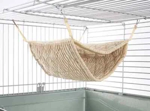 Large Premium Plush Double Layer Small Animal Hammock For Pet Cage, Hanging Hide - Picture 1 of 7