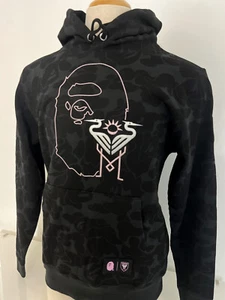 BAPE x INTER MIAMI CF CAMO PULLOVER HOODIE MEDIUM - Picture 1 of 7