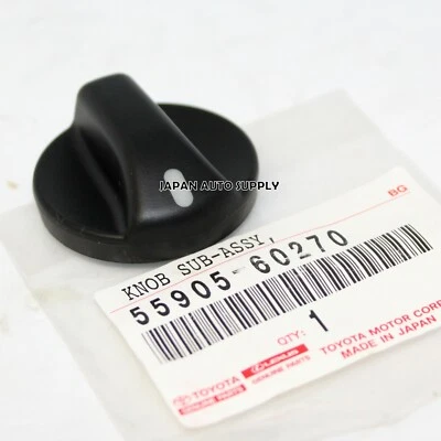 OEM GENUINO TOYOTA 98-03 Land Cruiser aire acondicionado calentador ventilador perilla 55905-60270 Foto 1 de 3