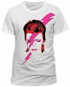 Amplified Men’s/Boy’s David Bowie Aladdin Sane T-Shirt - Picture 1 of 1
