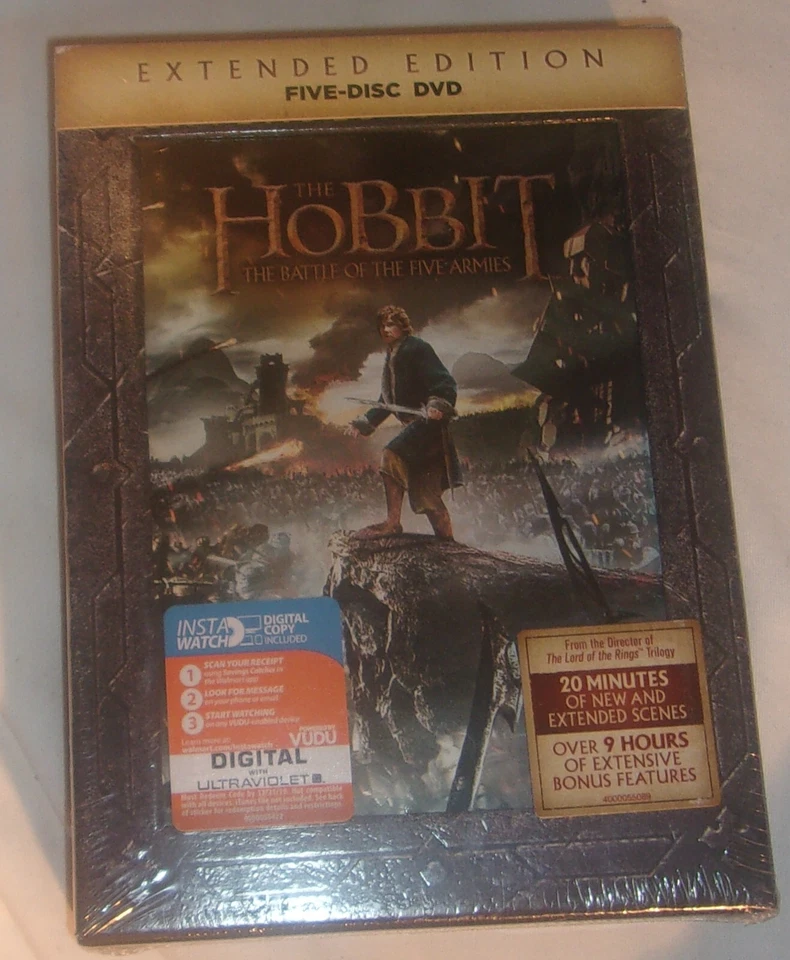The Hobbit: Battle of the Five Armies (Walmart) (DVD)
