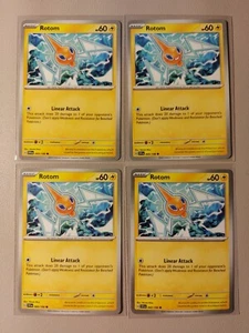 4x Rotom 069/198 Pokemon card Scarlet & Violet common NM - Picture 1 of 1