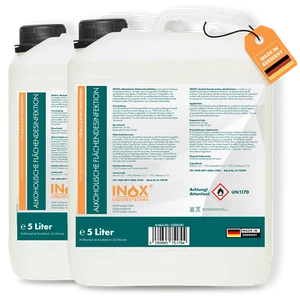 INOX® alkoholische Flächendesinfektion, 2 x 5L - Flächendesinfektionsmittel - Bild 1 von 7