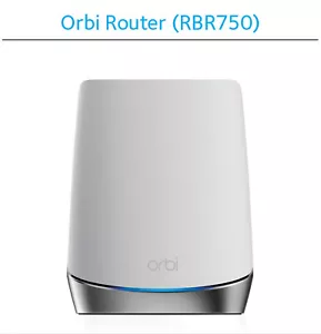 NETGEAR ORBI RBR750 WiFi-6 ROUTER - AX4200 MESH TRI-BAND 4xGigabit-LAN bis 175m² - Bild 1 von 24