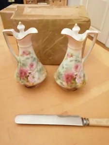 Vintage Hand Painted Chocolate Pots - Picture 1 of 4