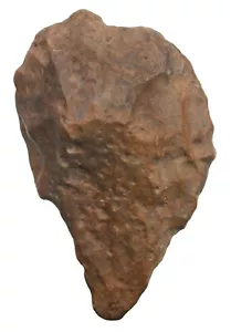 Paläolithikum Faustkeil Biface Cordiformes allonges Ouallene Algerien A7-2 - Bild 1 von 4
