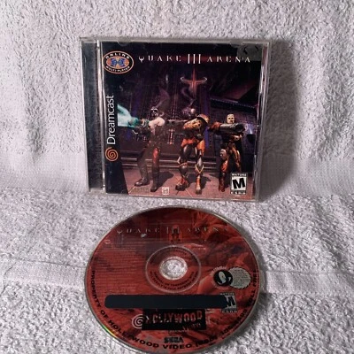 Quake III 3 Arena (Sega Dreamcast, 2000) CIB Complete Works Great More In Store - Image 1 of 4