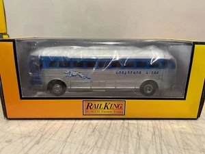MTH Rail King 30-50018 Greyhound - Boston Die-Cast Bus NIB - Picture 1 of 2