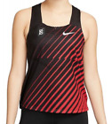 Nike Womens Dri-Fit Adv Aeroswift Btc Singlet Dr5849 010 Black / Red L Large