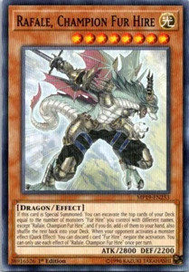 Rafale, Champion Fur Hire MP19-EN253 Yu-Gi-Oh! Light Play 1ª Edición - Imagen 1 de 1