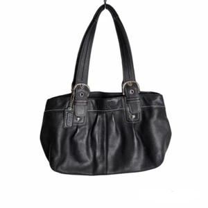 Coach Hampton Soho black leather F13732 bag - Picture 1 of 13