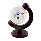 W.M Widdop Glass Globe Galileo Thermometer Globe Style Home or Desk Decoration