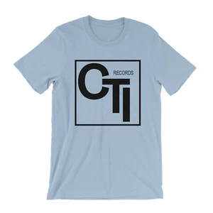 Camiseta CTI Records - sello discográfico jazz Wes Montgomery hierba Alpert George Benson - Imagen 1 de 13