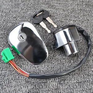 For Suzuki VS800 VS1400 Boulevard Ignition Switch Fuel Gas Cap Lock Key Set - Bild 1 von 10