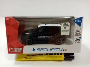 AUTO CARABINIERI JEEP RENEGADE SCALA 1:43  DIE-CAST METAL UFFICIALE - Foto 1 di 4