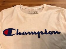 Champion Men's T-Shirt Long Sleeve Cotton Classic Jersey Script Logo 1X NWT