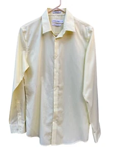 Calvin Klein Mens Long Sleeve Business Casual Button Up Dress Shirt Size S - Picture 1 of 6