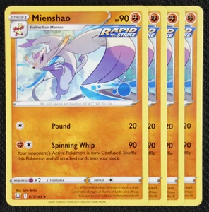 Pokemon Karten 4x Mienshao 077/163 Playset Kampfstile NM/M - Bild 1 von 1