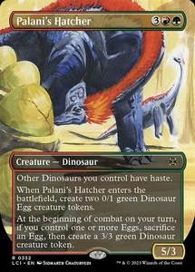 Palani's Hatcher - Borderless - The Lost Caverns of Ixalan #0332 MTG Magic The G - Picture 1 of 1