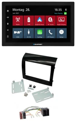 Blaupunkt MP3 Bluetooth DAB 2DIN USB Autoradio für Fiat Ducato 11-21 Peugeot Box - Bild 1 von 4