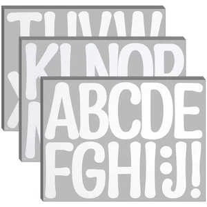 30 Sheets Large Character Stickers Graduate Alphabet Bulletin Board Letters - Picture 1 of 12