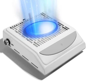 Aspiratore Unghie Professionale 80W per Unghie - Aspirapolvere per Manicure Con  - Foto 1 di 12