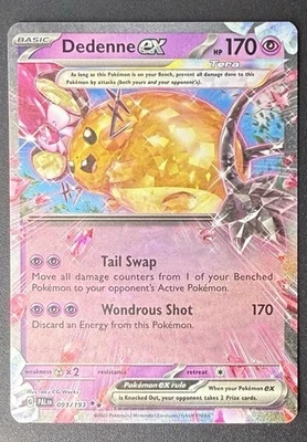 Dedenne ex 093/193 Sv02: Paldea Evolved Holo - Image 1 of 4