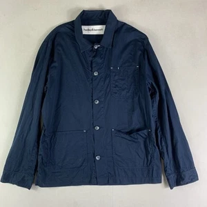 Hedley & Bennett Shirt Long Sleeve Button Up Casual Mens XL Chef Blue - Picture 1 of 7