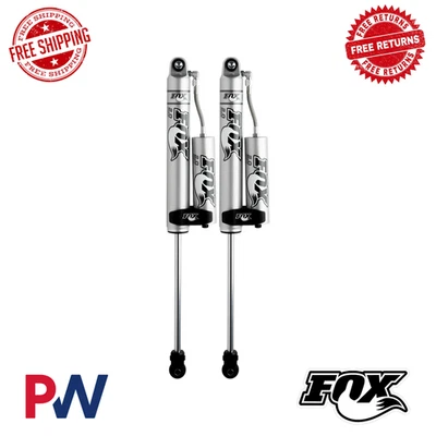 Par de amortiguadores traseros de elevación Fox serie 2.0 depósito 4-6" para Jeep Wrangler JK 2007-18 Foto 1 de 2