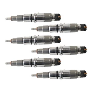 Inyector de combustible 6X 4945969 5263262 0445120231 para Komatsu PC200-8 Cummins QSB6.7 - Imagen 1 de 9
