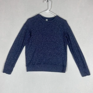Athleta Girls Sweatshirt Size XL 14 Blue Pullover Lightweight Outdoors Thumbhole - Picture 1 of 9