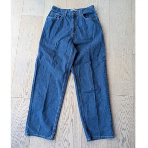 LL Bean Original Fit Jeans Damen 10 REG Blau Denim 100 Prozent Baumwolle - Bild 1 von 6