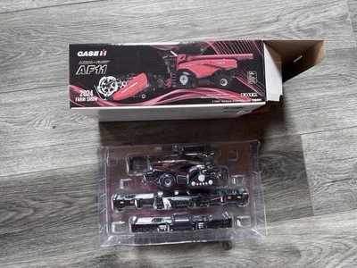 2024 FARM SHOW ERTL 1:64 CASE IH Axial-Flow AF11 Tracked Combine BLACK CHROME - Image 1 of 3